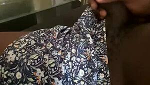 Stepdad Wanks Watching Stepdaughter Spread In Fantasy!