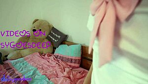 blonde uses huge anal toys to stretch her ass in fetish sex scene