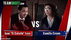 Master Debater Risky Girls Threesome