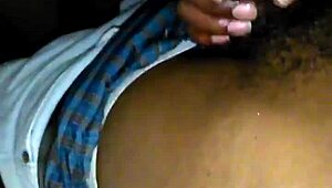 ebony sis got into making love on that fat big cock while swallowing in pov as girlfriend