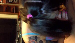 Beautiful Blue-Eyed Teen 18+ Amateur Blowjob Homemade Sex Tape