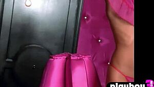 Amazing Big Tits Blonde Mature Victoria Silvstedt Rips Clothes Undresses Strips Naked