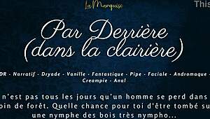par derri�re dans la clairi�re - french audio anal nymphe?