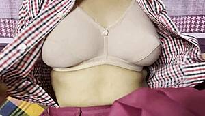 Schoolgirl Fingering Her Pussy