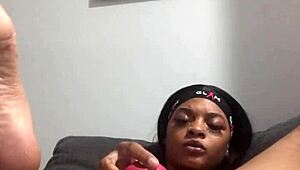 Kashofficial's Intense Hairy Pussy Play