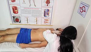 nurse makes me have a very hard erecshun.