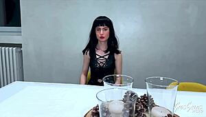 Lucifera and Sally, eat each other's pussy