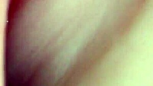 She prepares with lube for toys