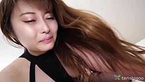 busty miki motohashi cums before her lover in hot sex 😍