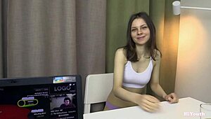 Couldn't resist and cum inside my stepsister. Hiyouth creampie.