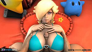 titty fuck with big tits switching