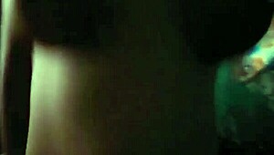 Big Natural Tits Riding Cowgirl While Moaning To Avoid Neighbor Hearing