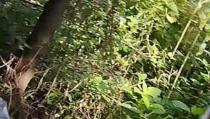 Latina Petite 18+ Gives Blowjob In The Mountain With Big Natural Tits