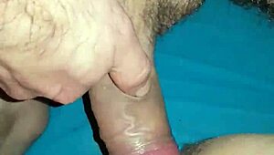 Girl Gets Wet in One Minute with Piercing