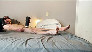 Stroking and sucking that vibrating toy feels amazing