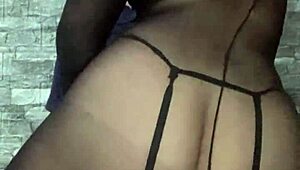 Dominating friend in pantyhose and heels for creampie 😈