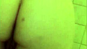 Babe's Hairless Pussy Gets Wet In Hotel Shower