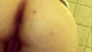 Babe's Hairless Pussy Gets Wet In Hotel Shower