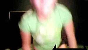 I show you how to give a lap dance with big tits and ass