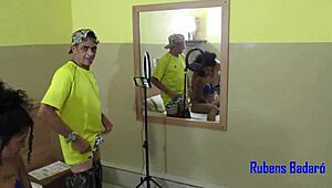 Bastidores Da Gravação Do Canal Brazilian Gang Bang Com Ariella Ferraz