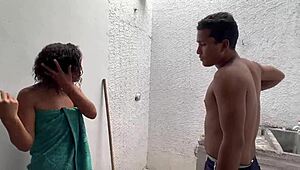 Stepsister Bribes With Blowjob And Pussy Fuck