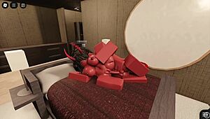 Pacarku balik dengan avatar baru di Roblox