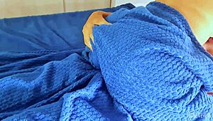 gorgeous tanned latina rubs wet pussy to orgasm