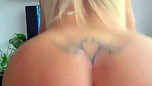 Horny blonde loves her partner's huge cock in this compilation