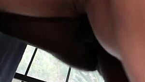 Simone Steele Gagged By Bodybuilder's Big Cock