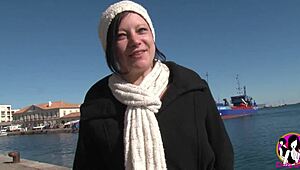 hot bitch caro showing off public then getting fucked hard