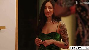 Tushy april's double penetration fantasy