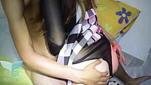 European woman addicted to latino's penis, loses anal virginity