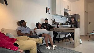 party between coworkers with tattoos and group activities