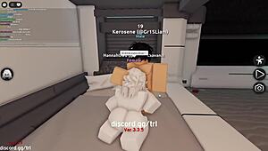 Intense Fucking And Creampie With Horny Man In Roblox Condo