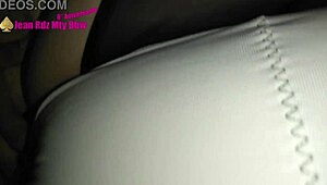 Cheating wife takes creampie from old guy?