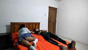 Horny Latina Cousin Masturbates Pussy in Homemade Video