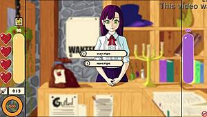 Getting The Tutorial Girl Topless With Clothes Ripped In Monster Girl Incursion 0 Striptease