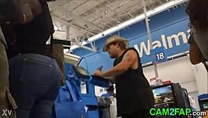 ass bbw hidden cam porn video with close-up fat black