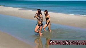 Wife Slave Training Excites Young Tourists Felicity Feline and Jade 😈