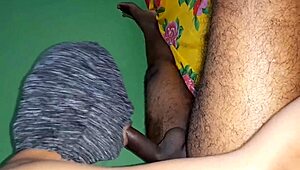 the masked latina babe sucks the biggest cock in the neighborhood while showing her tits and ass