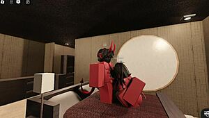 my girlfriend is back with a new avatar in roblox