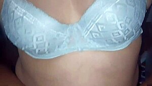 amateur homemade moment with mother-in-law in private room