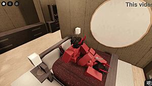 my girlfriend is back with a new avatar in roblox