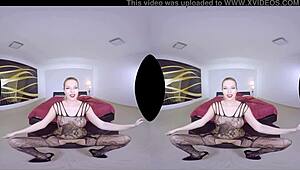 nikky dream in her best vr video yet with footjob reality fishnets assfucking hardcore anal