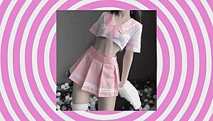 The sissy undergoes brainwashing, embracing feminization and mindbreak conditioning