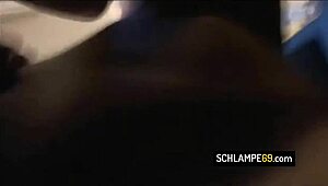 busty german wife bent over for intense doggystyle 😈