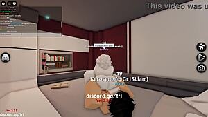 Intense Fucking And Creampie With Horny Man In Roblox Condo