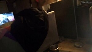 Diving into the wife's yummy pussy with licks and cunilingus.