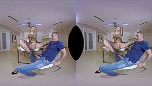 nikky dream in her best vr video yet with footjob reality fishnets assfucking hardcore anal