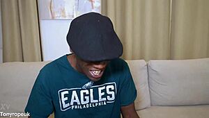 Tony Rope Teases Lana Analise With His Big Cock